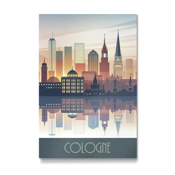 Galerie-Print "Skyline - Köln" 75x50 cm artboxONE