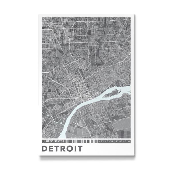 Galerie-Print "Detroit City Color" 75x50 cm artboxONE