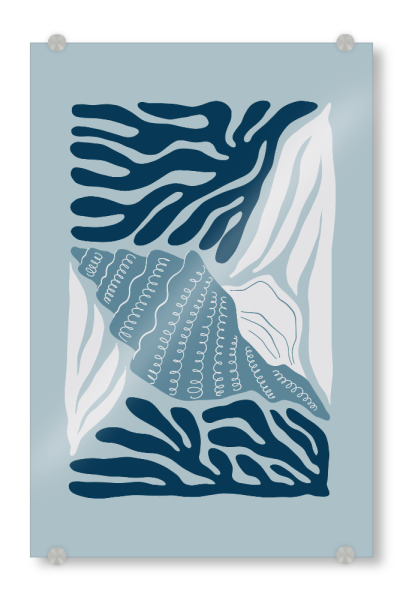 Acrylglasbild "Meeresboden" artboxONE - Natur,Für Kinder,Abstrakt,Reise / Strand und Meer