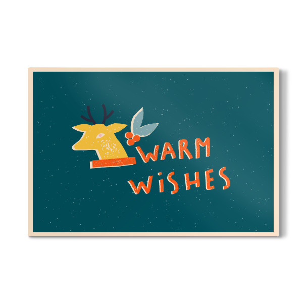 Galerie-Print "Happy Christmas (79)" 30x20 cm artboxONE