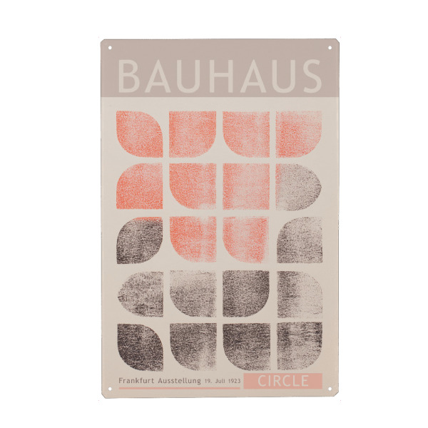 Holzbild "Geometrische Circle Balance" artboxONE - Typografie,Abstrakt,Geometrie