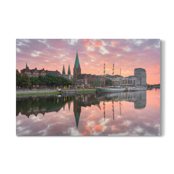 Galerie-Print "Blick zur Schlachte in Bremen" 30x20 cm artboxONE