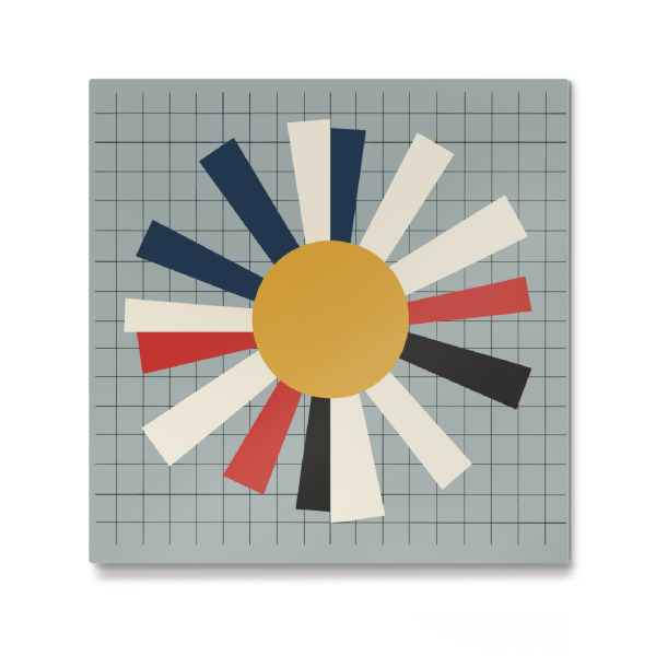 Galerie-Print "Grid Daisy" 30x30 cm artboxONE