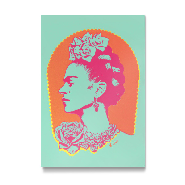 Galerie-Print "Leuchtende Frida im Profil" 30x20 cm artboxONE