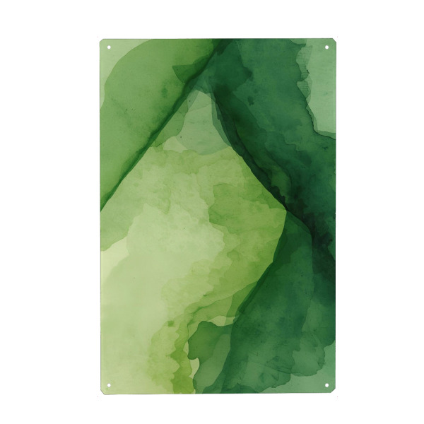 Holzbild "Green gives hope" artboxONE - Natur,Abstrakt