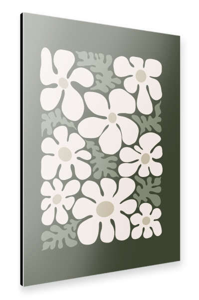 Alu-Dibond "Floral Meadow" 30x20 cm artboxONE