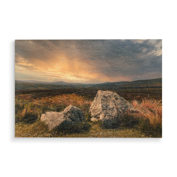 Holzbild "Wicklow Mountains" artboxONE - Natur,Reise,Reise / Länder