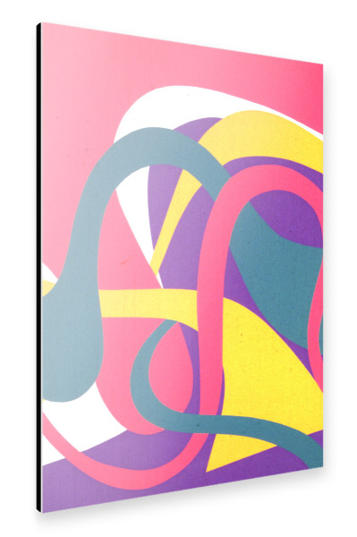 Alu-Dibond "Chromatic Confusion" 30x20 cm artboxONE