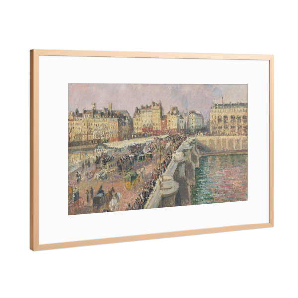 Poster mit Rahmen Kupfer "Nachmittagssonne" artboxONE - Städte,Architektur,Städte / Paris