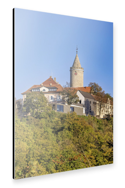 Alu-Dibond "Leuchtenburg in Thüringen" 30x20 cm artboxONE