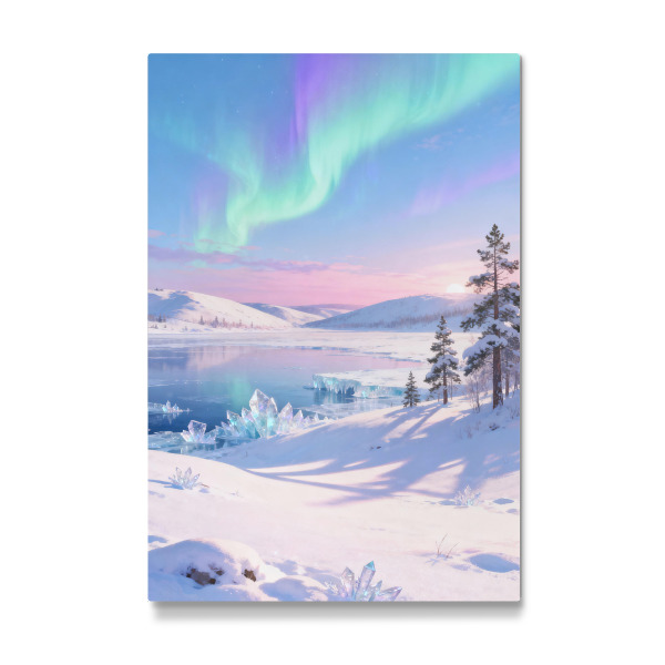 Galerie-Print "Ruhige Nordlichter" 75x50 cm artboxONE