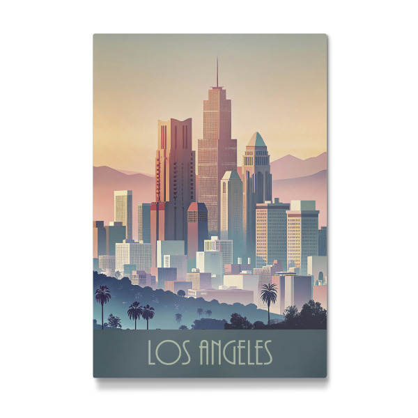 Galerie-Print "Skyline - Los Angeles" 30x20 cm artboxONE