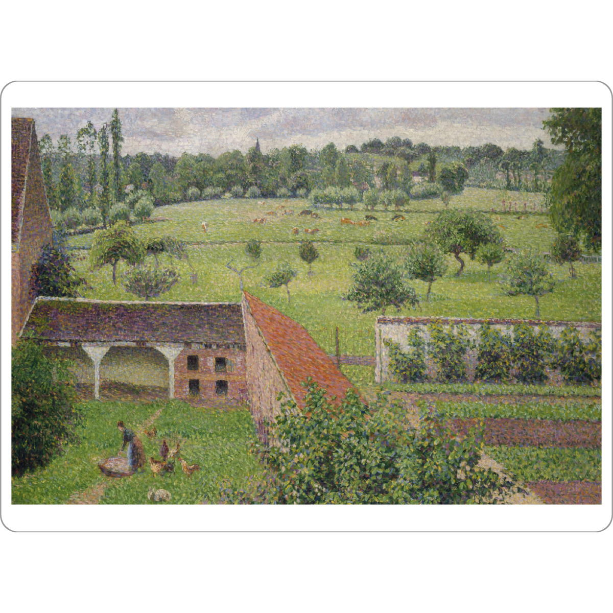 Tischset "Blick aus meinem Fenster" artboxONE - Natur,Für Mama,Für Papa