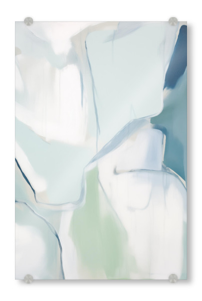 Acrylglasbild "Sanftes Pastell Erwachen" artboxONE - Natur,Abstrakt,Geometrie