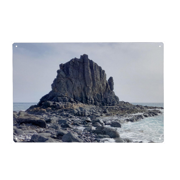 Holzbild "Peñón del Roque - Fuerteventura" artboxONE - Natur,Reise,Reise / Länder