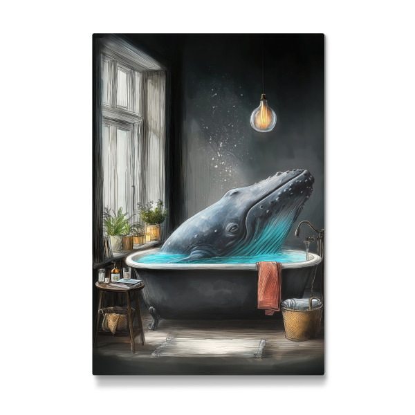 Galerie-Print "Wal nimmt ein Bad A" 75x50 cm artboxONE