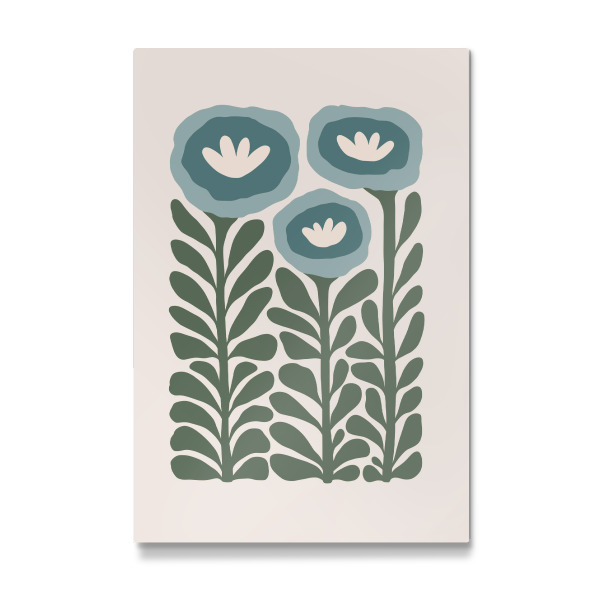 Galerie-Print "Blumenaufgang in Blau" 30x20 cm artboxONE