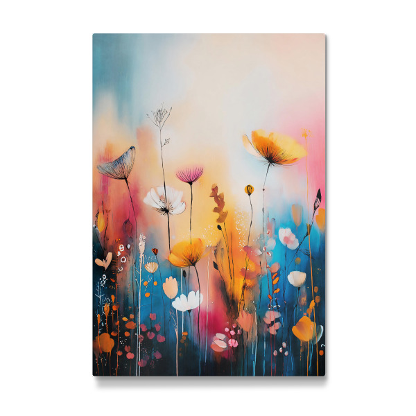 Galerie-Print "Blumen Aquarell AB (matart)" 75x50 cm artboxONE