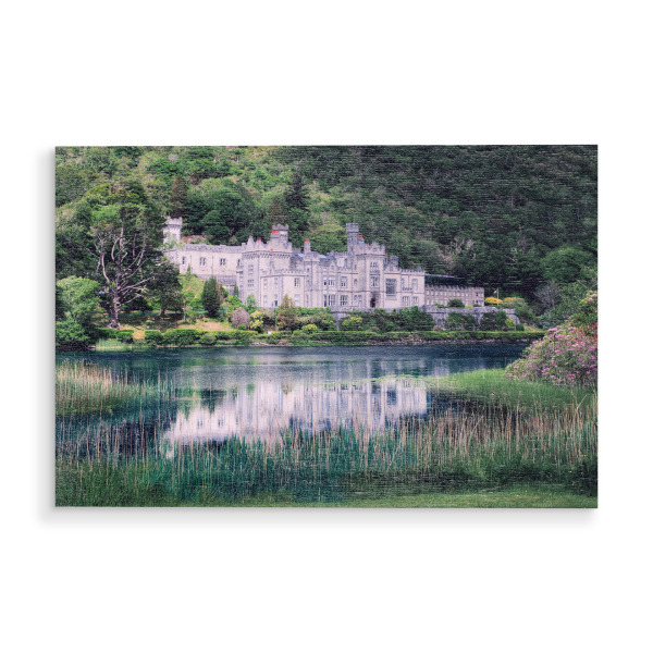 Holzbild "Kylemore Abbey" artboxONE - Natur,Reise,Architektur,Reise / Länder