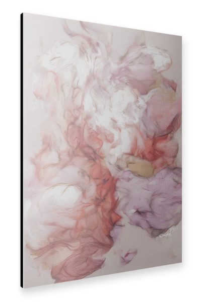 Alu-Dibond "Romantische Abstrakt Liebe" 75x50 cm artboxONE