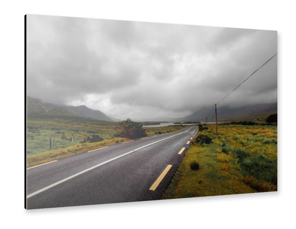 Alu-Dibond "Connemara Road" 30x20 cm artboxONE