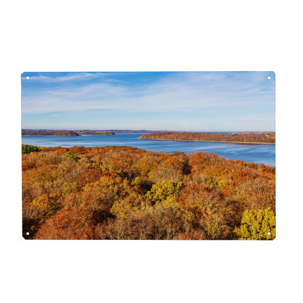 Metall Poster "Jasmunder Bodden" artboxONE - Natur,Reise