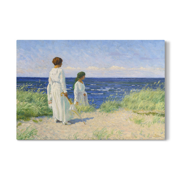 Galerie-Print "Zwei junge Frauen im hellen Sommer" 75x50 cm artboxONE