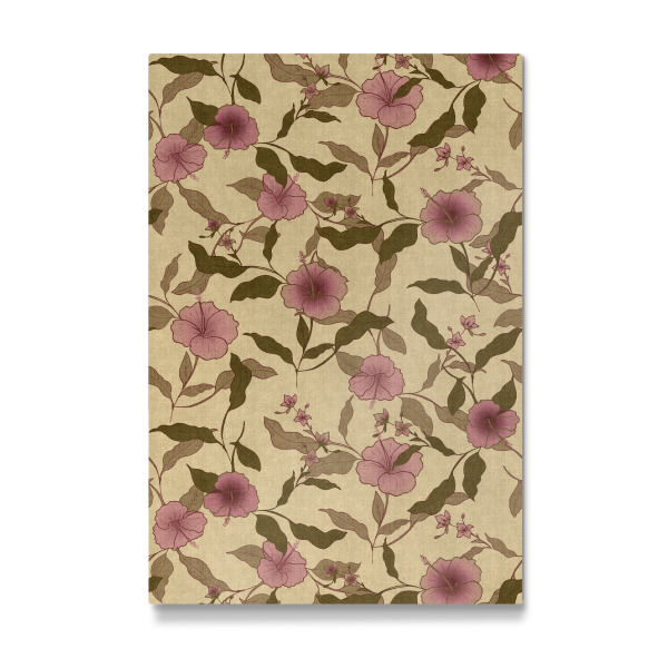 Galerie-Print "Verblasstes tropisches Blumenerbe" 75x50 cm artboxONE