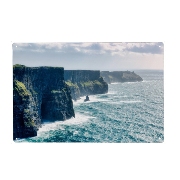 Holzbild "Die Cliffs of Moher" artboxONE - Natur,Reise,Reise / Strand und Meer,Reise / Länder
