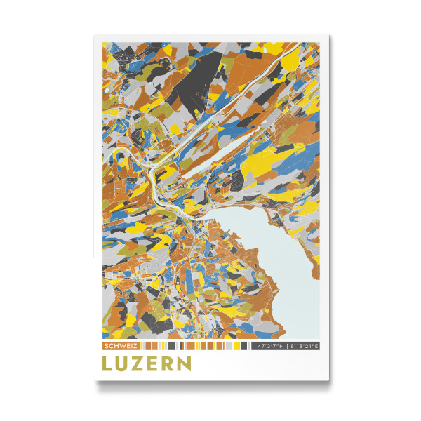 Galerie-Print "Luzern Color" 75x50 cm artboxONE