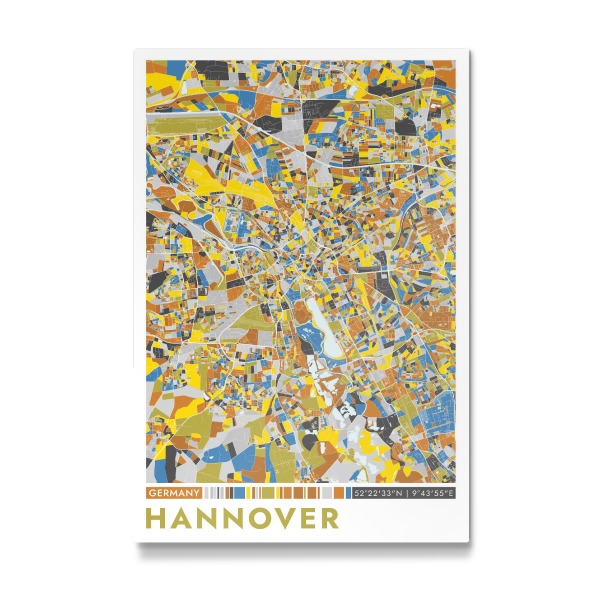 Galerie-Print "Hannover Color" 30x20 cm artboxONE