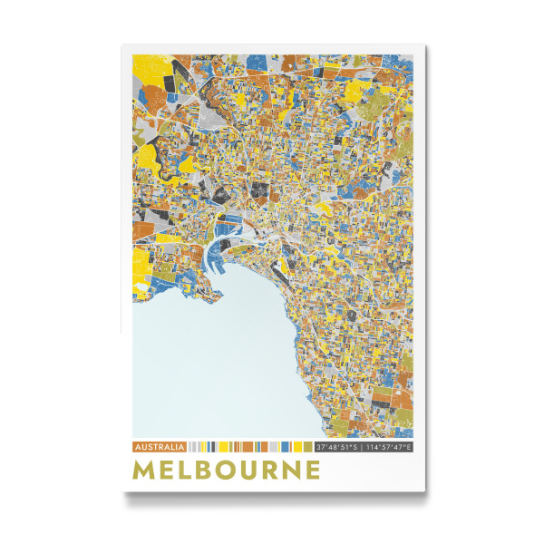 Galerie-Print "Melbourne Color" 75x50 cm artboxONE