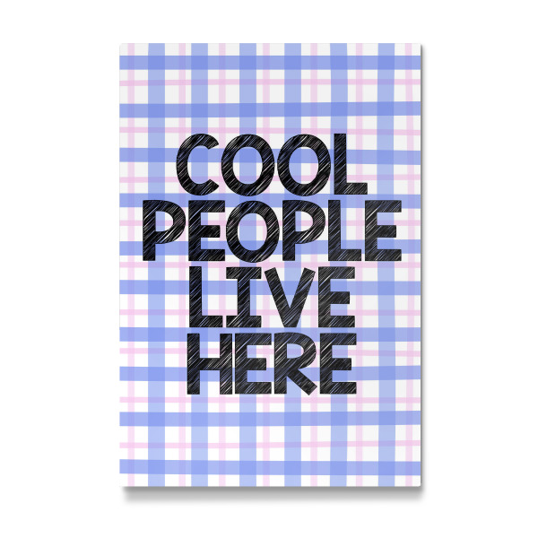 Galerie-Print "Cool People Live Here Art" 30x20 cm artboxONE