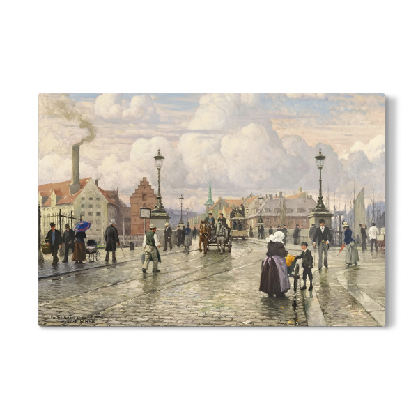 Galerie-Print "Eine Szene aus Knippelsbro" 75x50 cm artboxONE