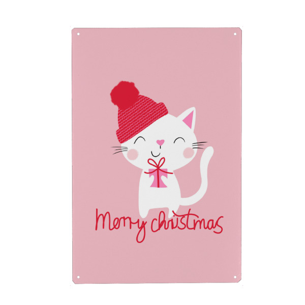 Holzbild "Jolly Cat" artboxONE - Für Kinder,Tiere