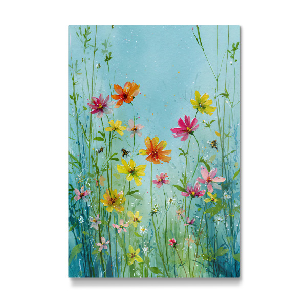 Galerie-Print "Wiesenblumen im Sommer A (matart)" 75x50 cm artboxONE