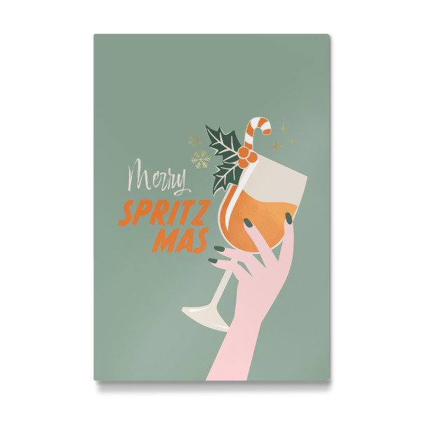 Galerie-Print "Frohe Spritzmas" 75x50 cm artboxONE