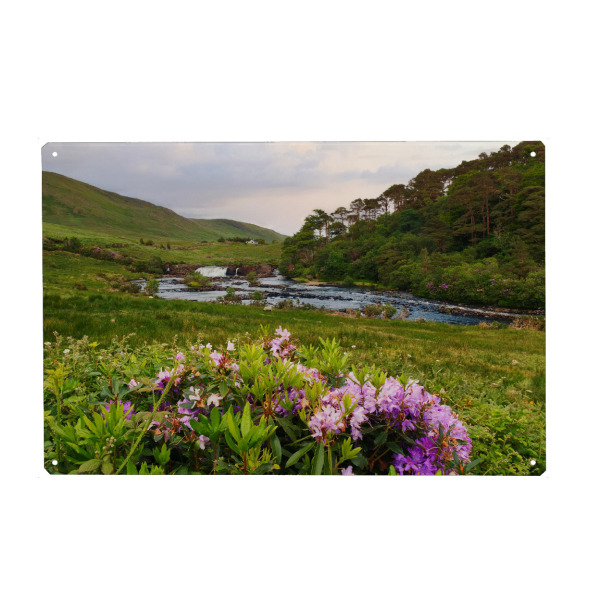 Metall Poster "Little Waterfall" artboxONE - Natur,Reise,Floral,Reise / Länder