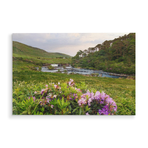 Holzbild "Little Waterfall" artboxONE - Natur,Reise,Floral,Reise / Länder