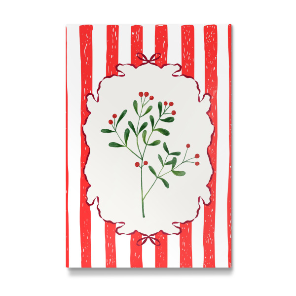 Galerie-Print "Mistletoe Stripe" 30x20 cm artboxONE