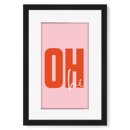 Oh hallo Typografie