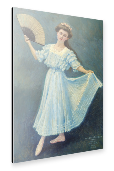 Alu-Dibond "Eine Ballerina" 30x20 cm artboxONE