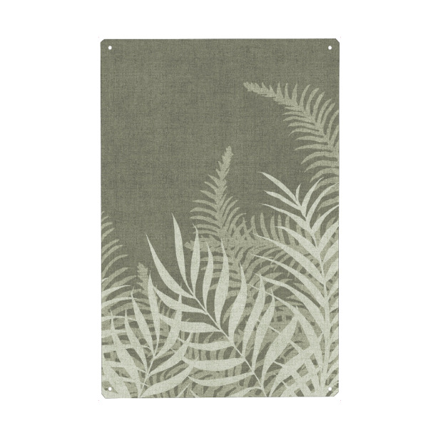 Holzbild "Into The Jungle Sage Due" artboxONE - Natur,Floral - Botanisch,Tropisch,Laub,Farne,Blätter,Wald,Wild,Dschungel,Wildheit,Abenteuer