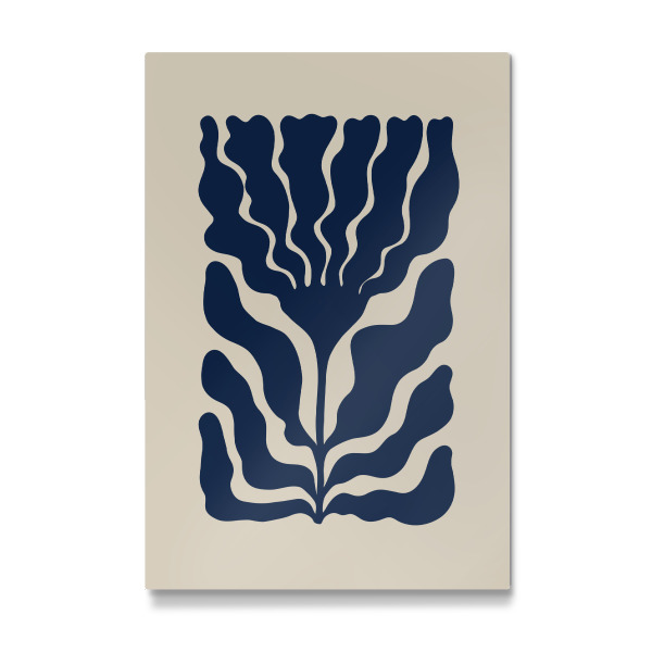 Galerie-Print "Tagesblüte - Blau" 75x50 cm artboxONE