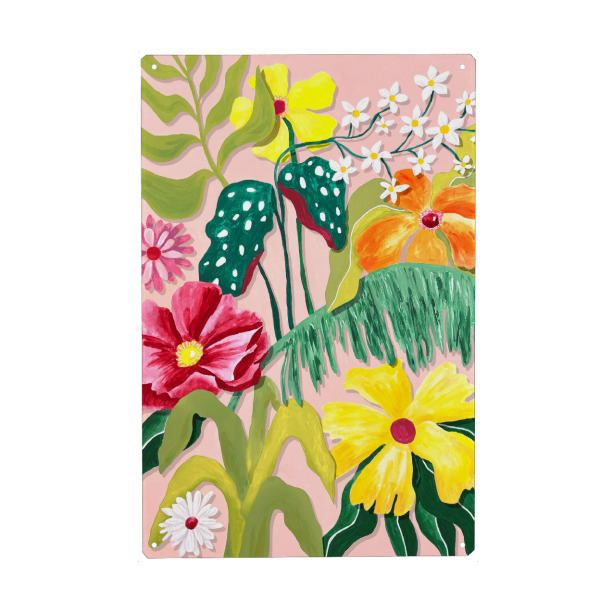 Metall Poster "Flores y Plantas" artboxONE - Natur,Reise,Floral