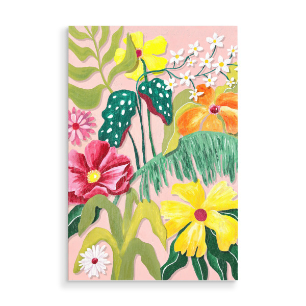 Holzbild "Flores y Plantas" artboxONE - Natur,Reise,Floral