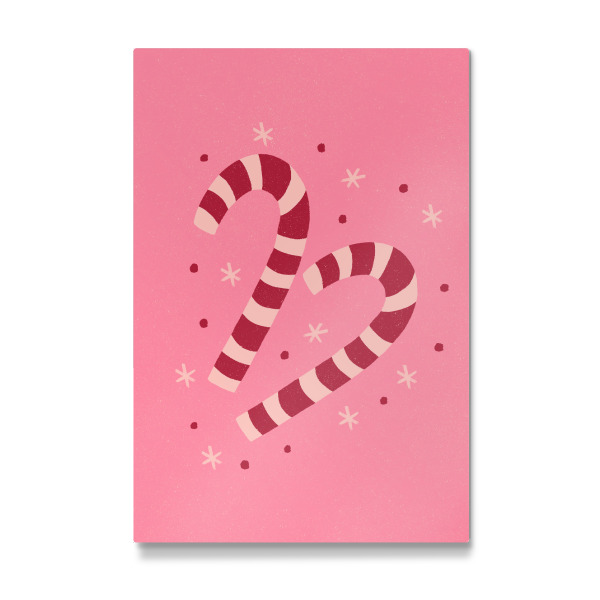 Galerie-Print "Zuckerstangen auf Rosa" 30x20 cm artboxONE