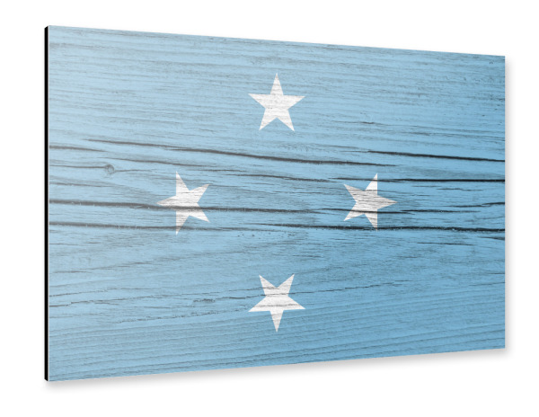 Alu-Dibond "Micronesia" 30x20 cm artboxONE