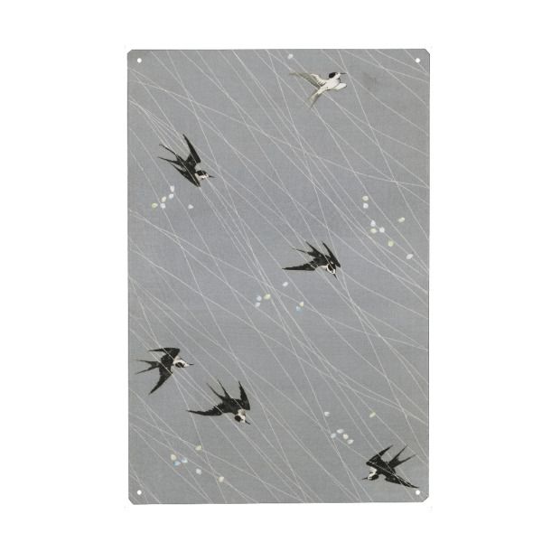 Holzbild "Vögel - japanische Malerei" artboxONE - Natur,Tiere,Reise / Asien - Japan,Malerei,Gemälde,Kunst,Vögel,Tiere,Fliegen,Flug