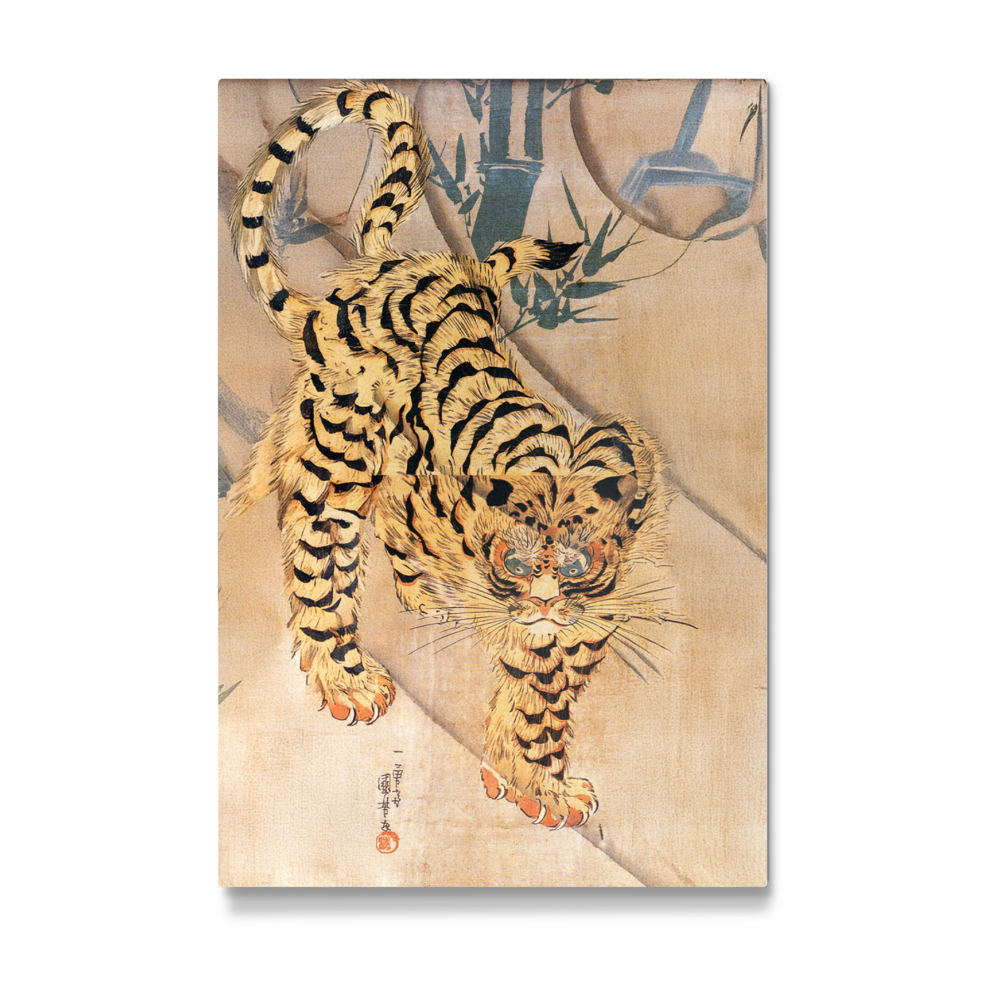 Galerie-Print "Tiger - Kuniyoshi - KI" 30x20 cm artboxONE